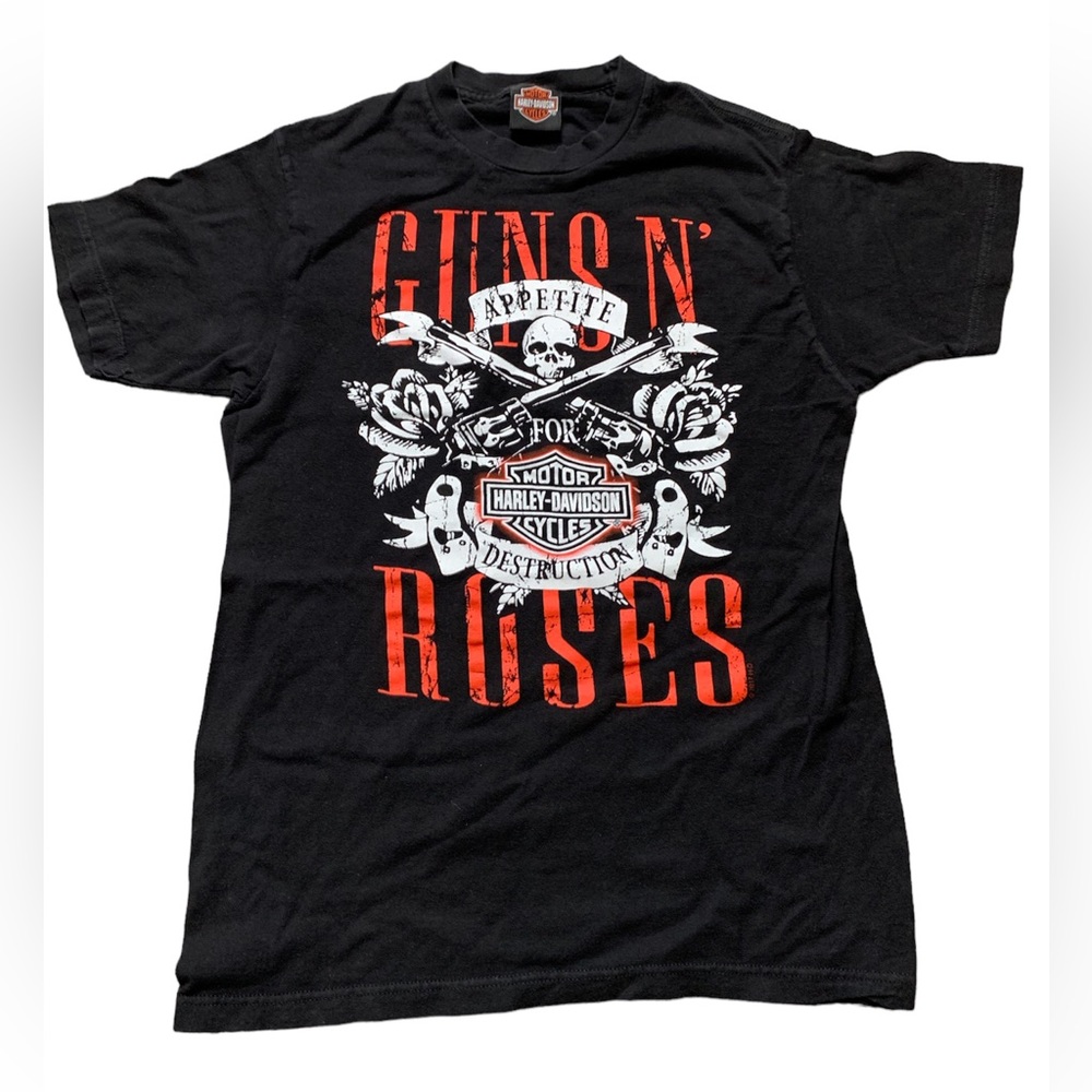 Harley‎ Davidson 🌹 Guns n Roses T-shirt